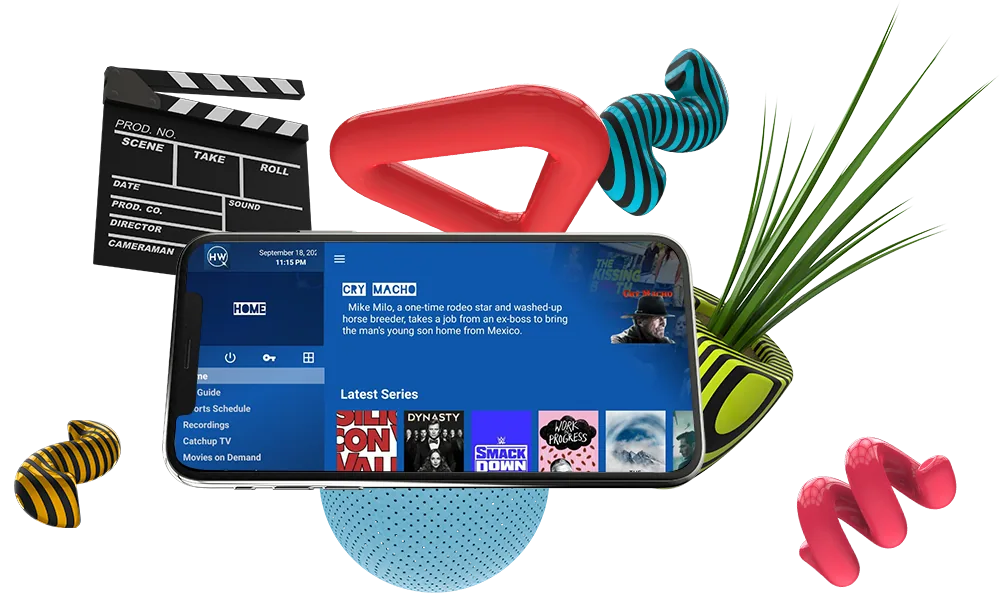 Experiență IPTV MediaPro pe telefon și dispozitive compatibile