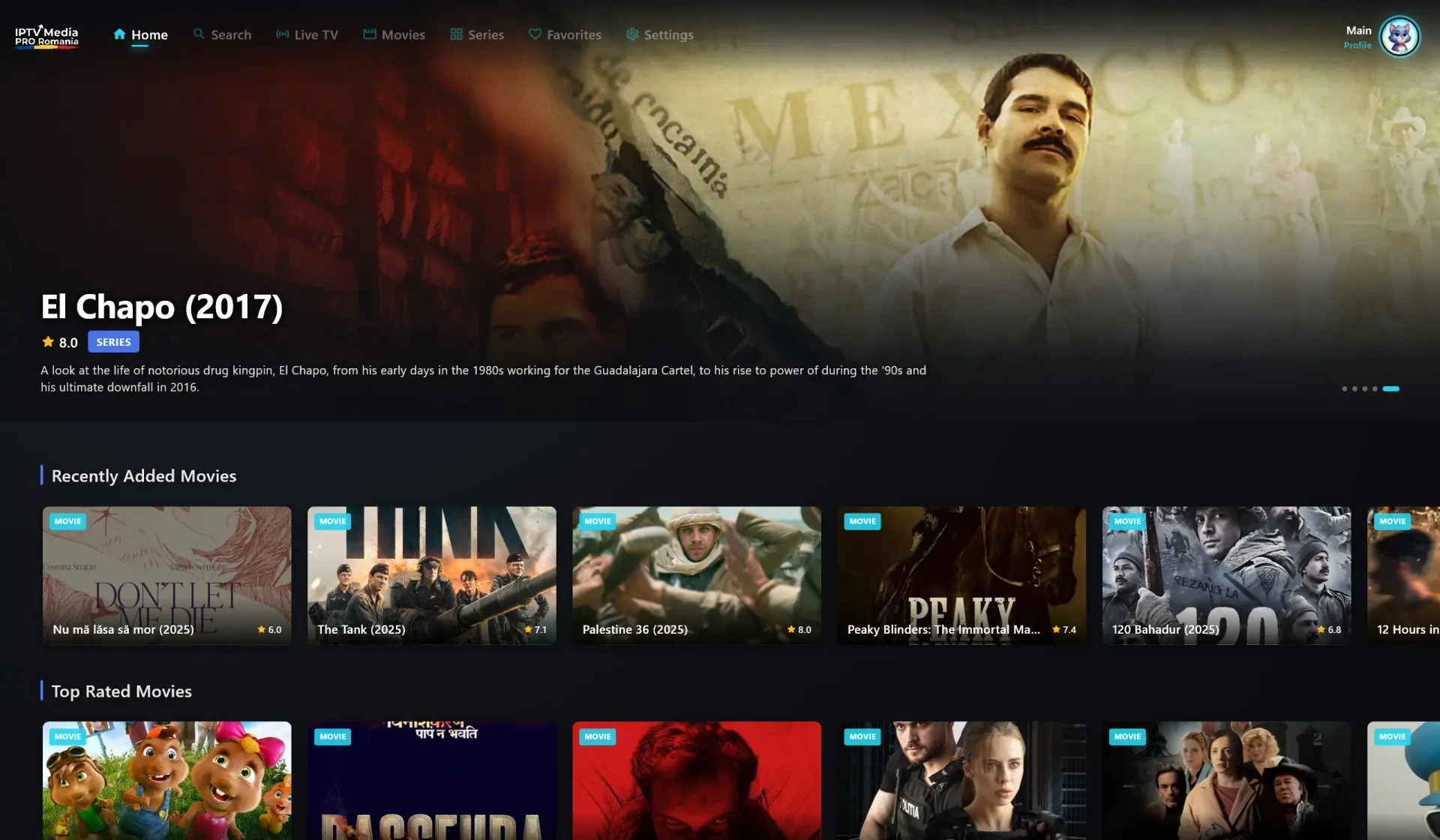 IPTV MediaPro pe televizor și dispozitive pentru românii din Italia